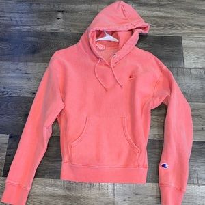 Vintage champion logo hoodie